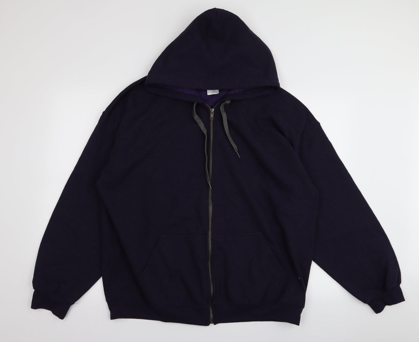 Gildan Mens Purple   Pullover Jumper Size XL