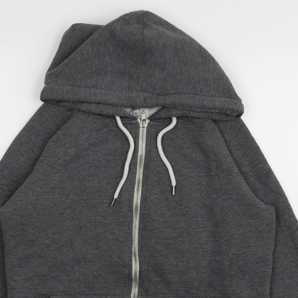 Cedar Wood State Mens Grey   Full Zip Jumper Size XS