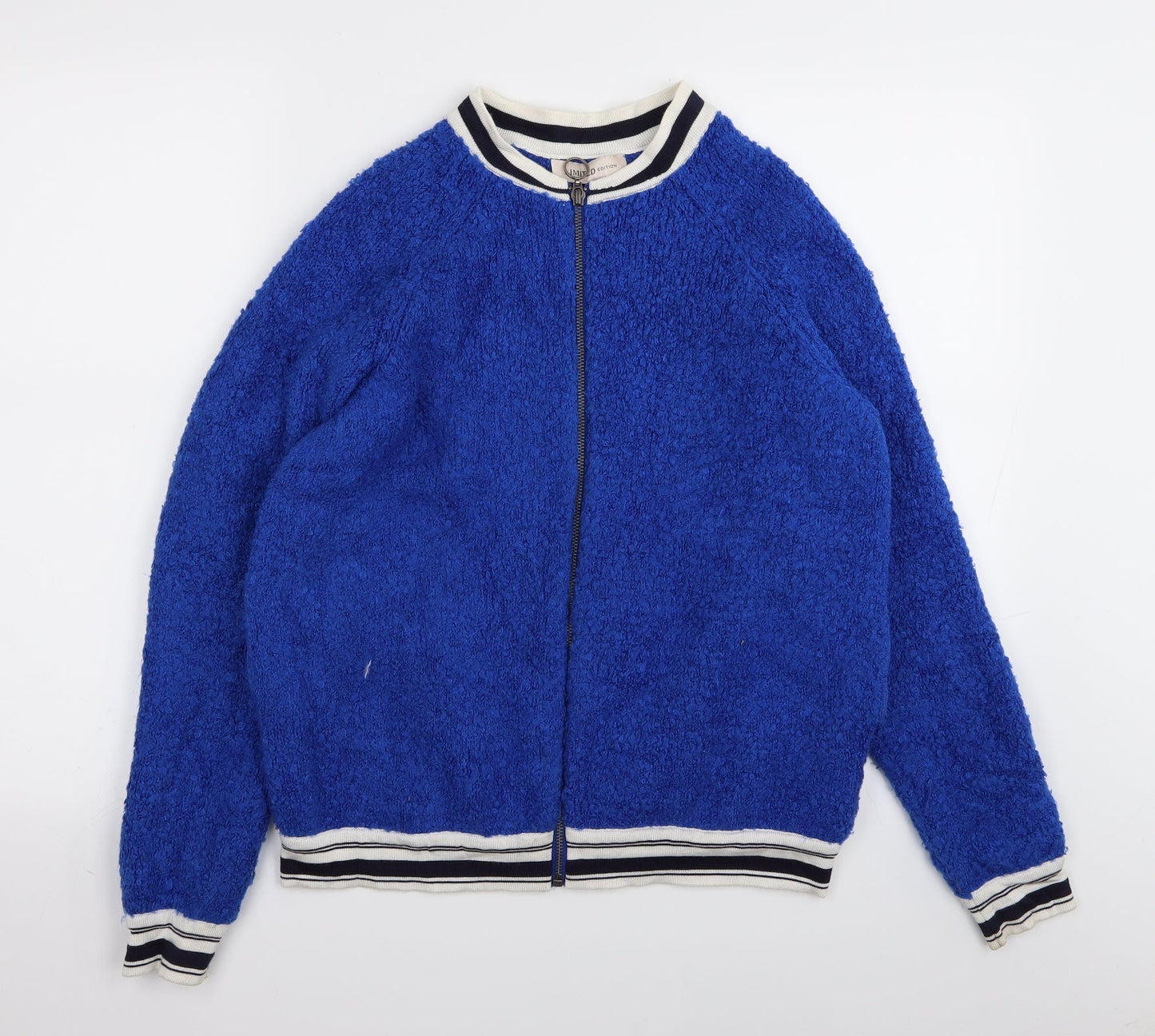 Limited Edition Womens Blue   Full Zip Jumper Size 12