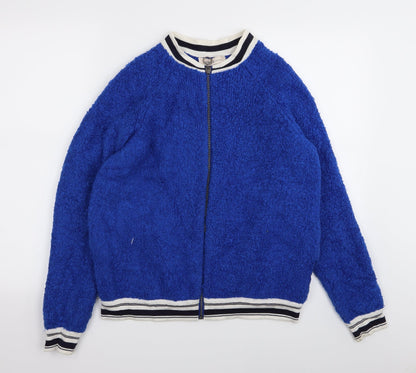 Limited Edition Womens Blue   Full Zip Jumper Size 12