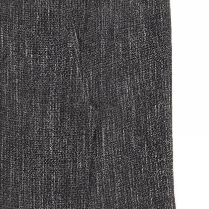 CC Womens Grey   Trousers  Size 12 L27 in