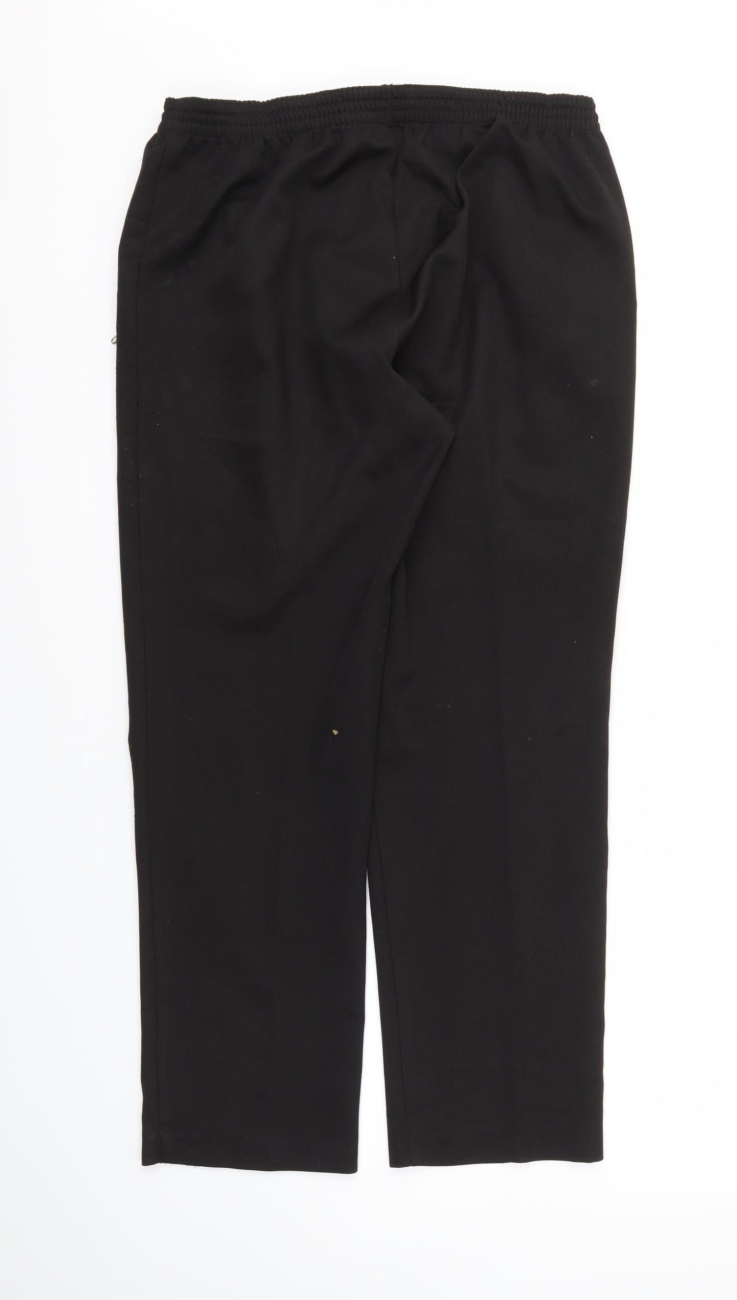Womens UK Size 12 CANDA Regular Fit  Black Trousers