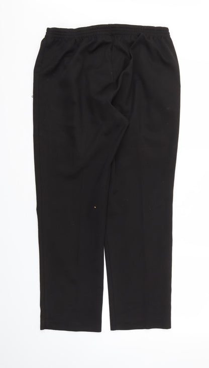 Womens UK Size 12 CANDA Regular Fit  Black Trousers