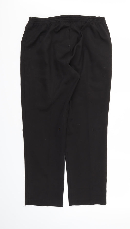 Womens UK Size 12 CANDA Regular Fit  Black Trousers