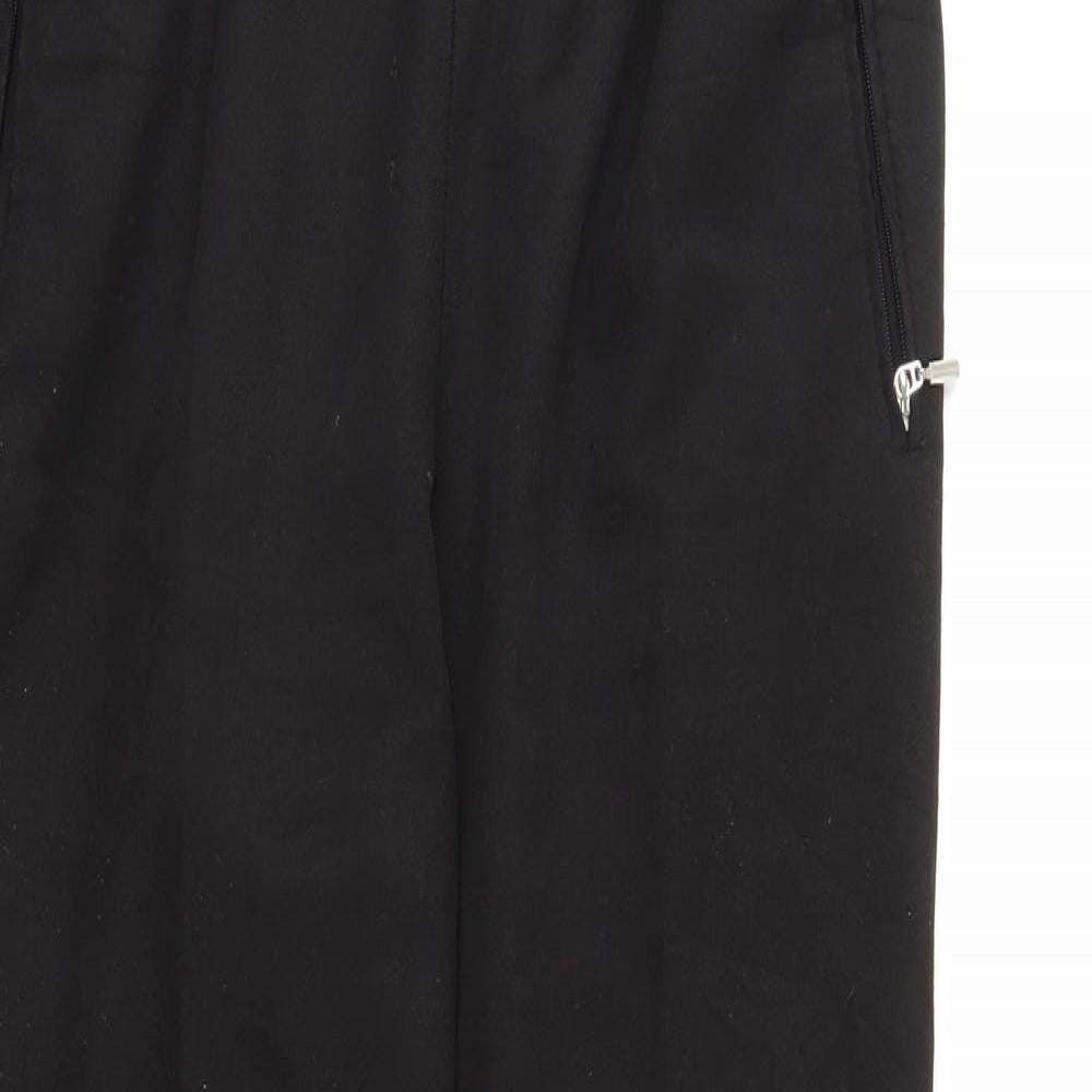 Womens UK Size 12 CANDA Regular Fit  Black Trousers