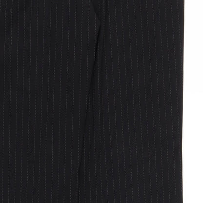 Womens UK Size One Size Oasis Regular Fit  Black Trousers