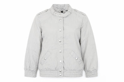 H&M Womens Green   Jacket Coat Size 6