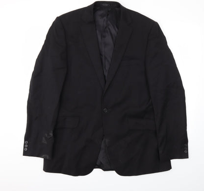 Mens UK Size 42 STVDIO  Black Suit Jacket
