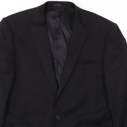 Mens UK Size 42 STVDIO  Black Suit Jacket