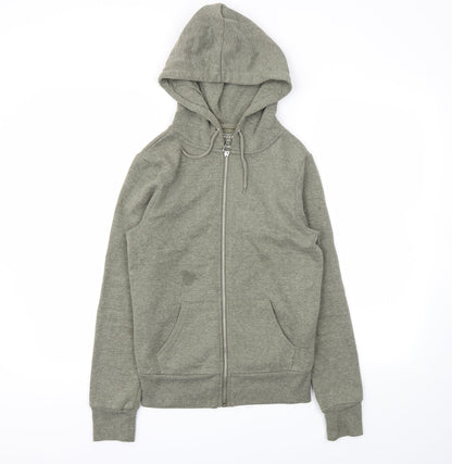 Primark Womens Green   Full Zip Jumper Size 6