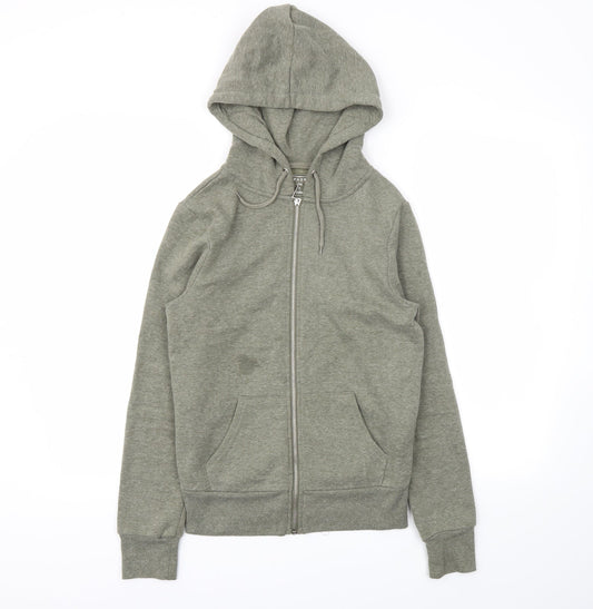Primark Womens Green   Full Zip Jumper Size 6