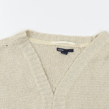 Gap Girls Gold   Cardigan Jumper Size 13 Years