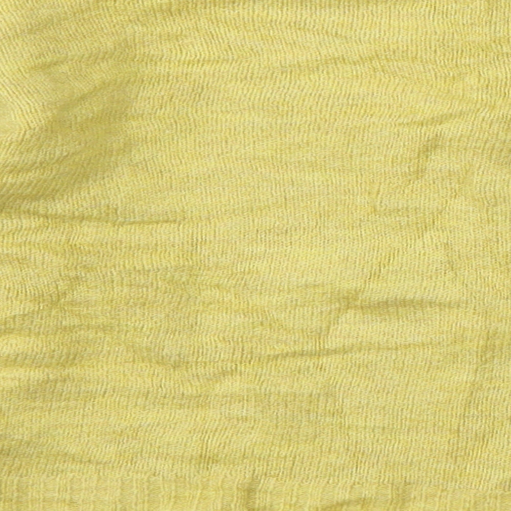 Womens UK Size S NEXT Yellow Pullover Hoodie