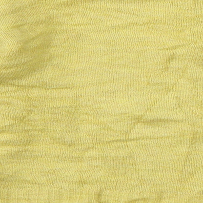 Womens UK Size S NEXT Yellow Pullover Hoodie