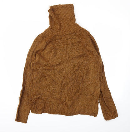 Marks & Spencer Womens Brown   Pullover Jumper Size S