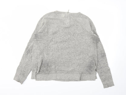 Papaya Womens Grey   Pullover Jumper Size M