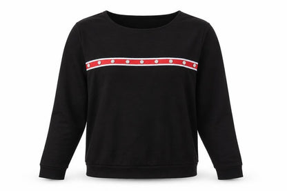 Womens UK Size 12 STUDIO Black Basic T-Shirt