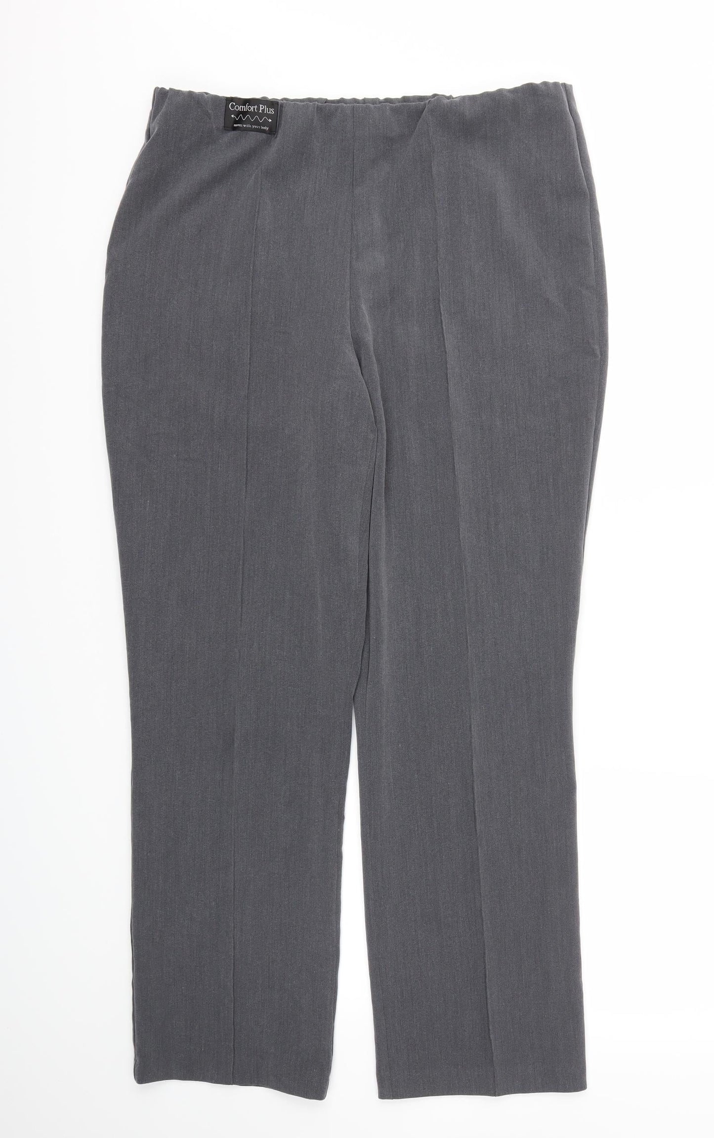 Womens UK Size 14 VIDA VI Regular Fit  Grey Trousers