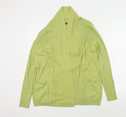 Bonmarché Womens Green   Cardigan Jumper Size M