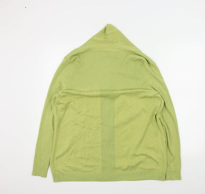 Bonmarché Womens Green   Cardigan Jumper Size M