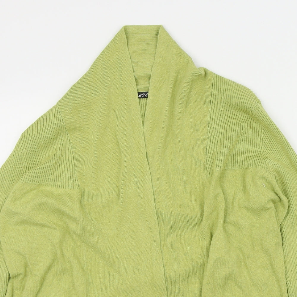Bonmarché Womens Green   Cardigan Jumper Size M