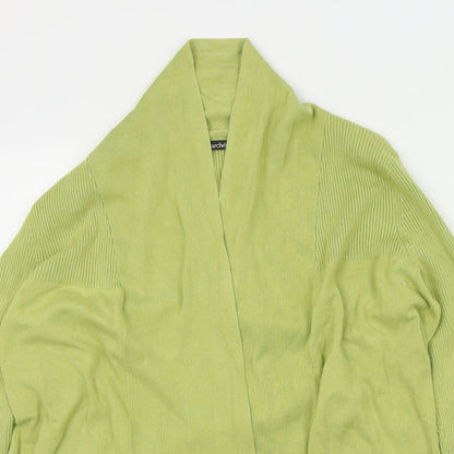 Bonmarché Womens Green   Cardigan Jumper Size M
