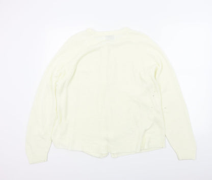 INVITATION Womens Beige   Cardigan Jumper Size S