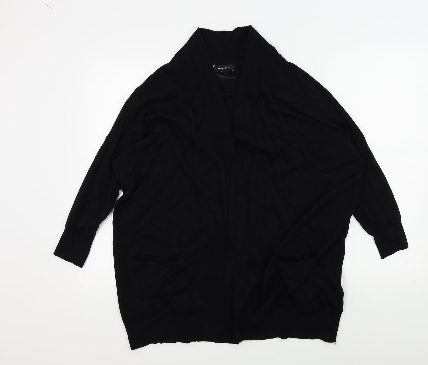 Primark Womens Black   Cardigan Jumper Size 12