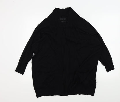 Primark Womens Black   Cardigan Jumper Size 12