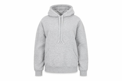 WRAP Womens Grey Colourblock  Pullover Hoodie Size S