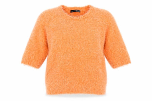Primark Womens Orange   Pullover Jumper Size 12