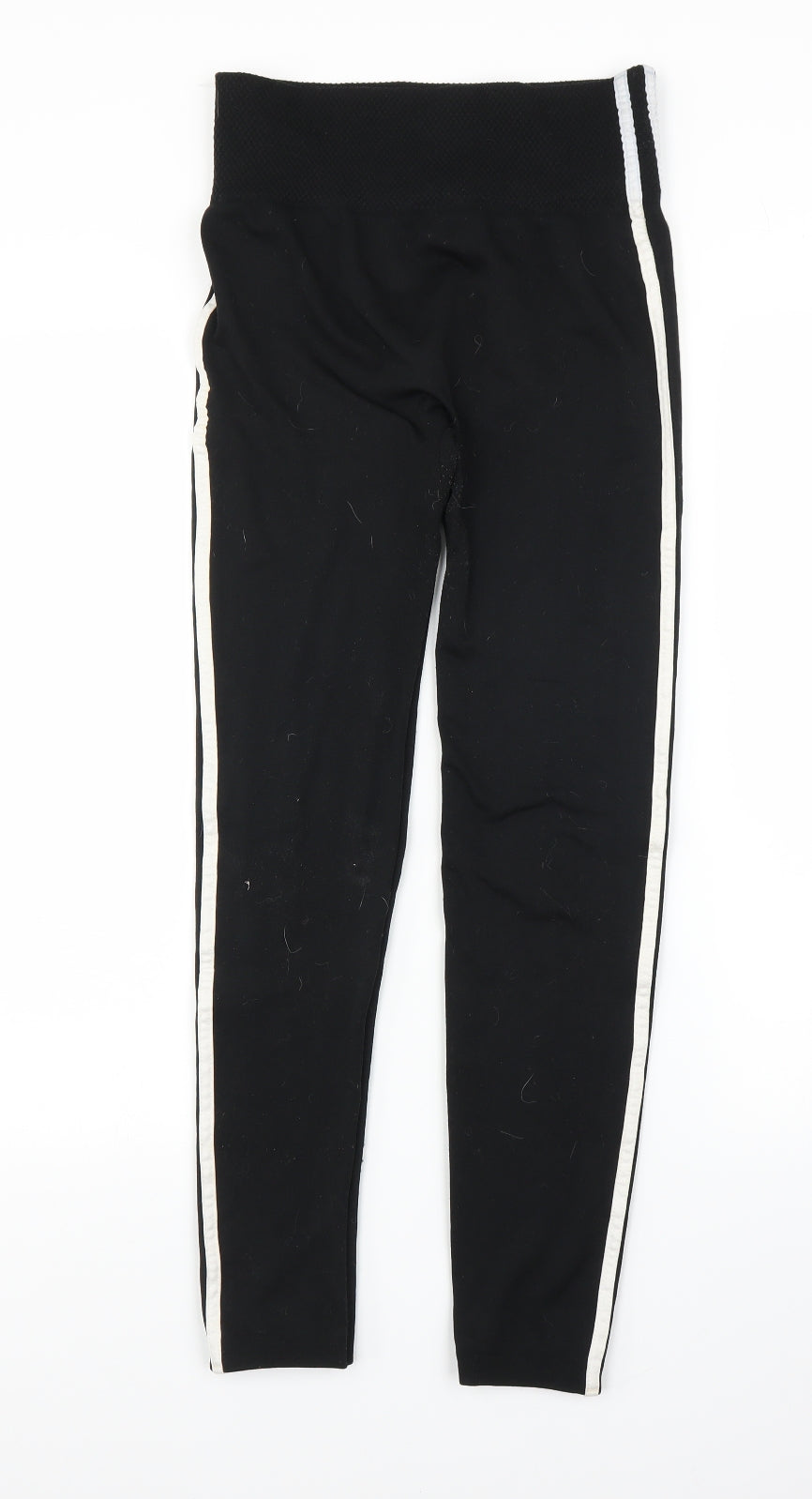QED London Womens Black   Carrot Leggings Size M L25 in