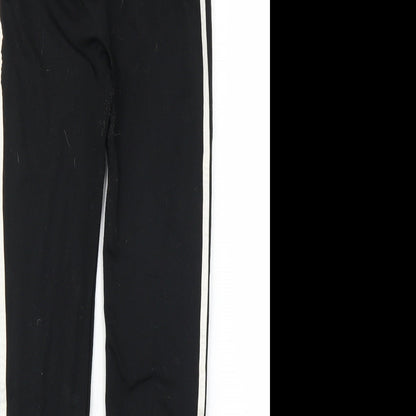 QED London Womens Black   Carrot Leggings Size M L25 in