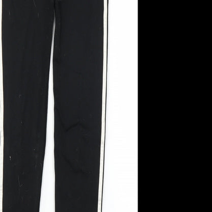 QED London Womens Black   Carrot Leggings Size M L25 in