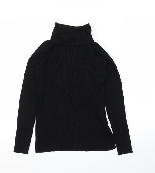 Preworn Womens Black   Pullover Jumper Size M