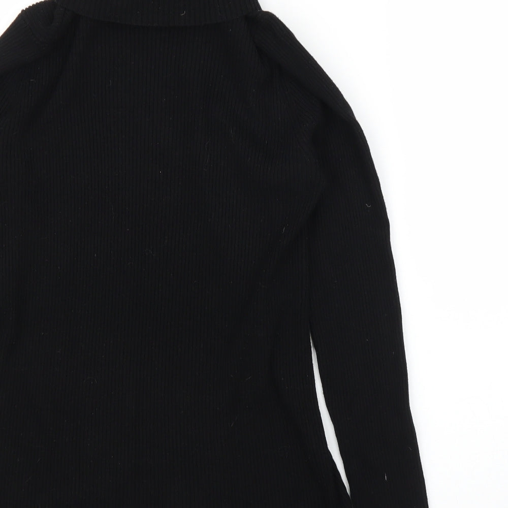 Preworn Womens Black   Pullover Jumper Size M