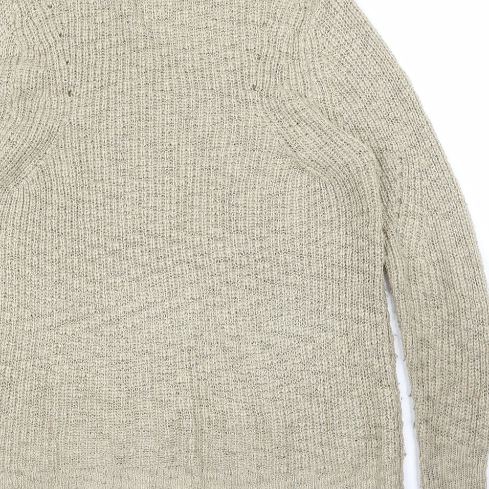 Preworn Womens Beige   Pullover Jumper Size M