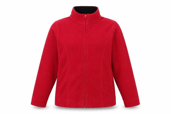 EWM Womens Pink  Fleece Full Zip Jumper Size S