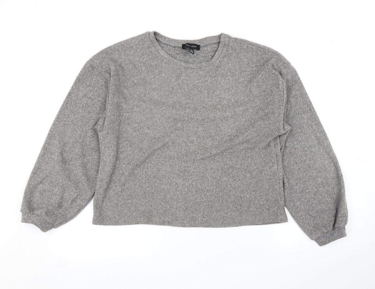 New Look Womens Grey   Pullover Jumper Size M