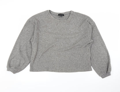 New Look Womens Grey   Pullover Jumper Size M
