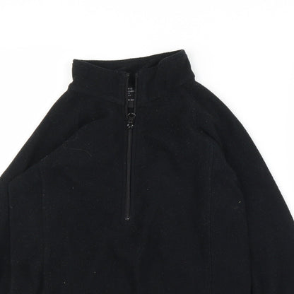Trekmates Womens Black  Fleece Pullover Jumper Size XS