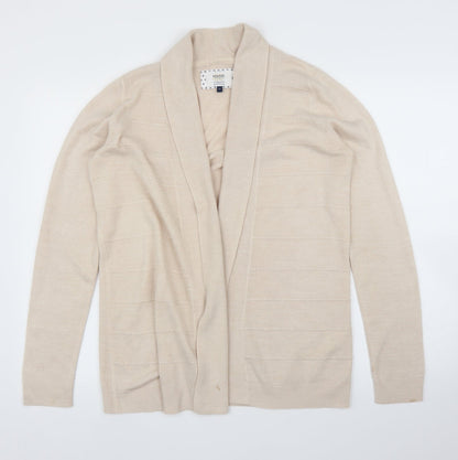 Debenhams Womens Beige   Cardigan Jumper Size 12