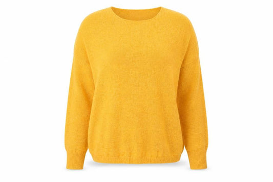 Primark Womens Yellow   Pullover Jumper Size M