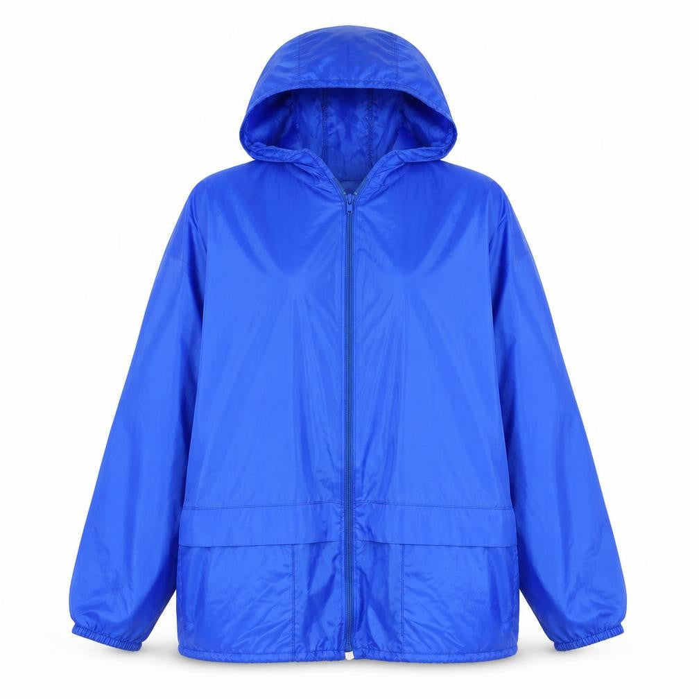 Womens UK Size S Preworn Blue Rain Coat