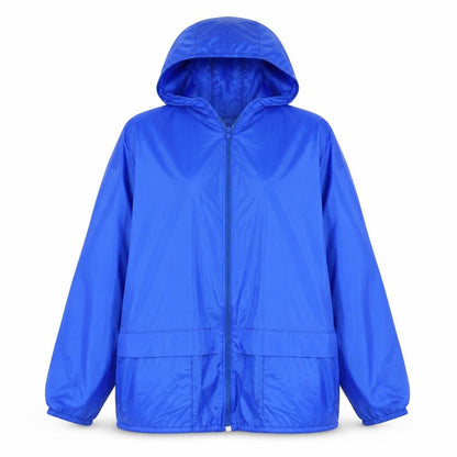 Womens UK Size S Preworn Blue Rain Coat