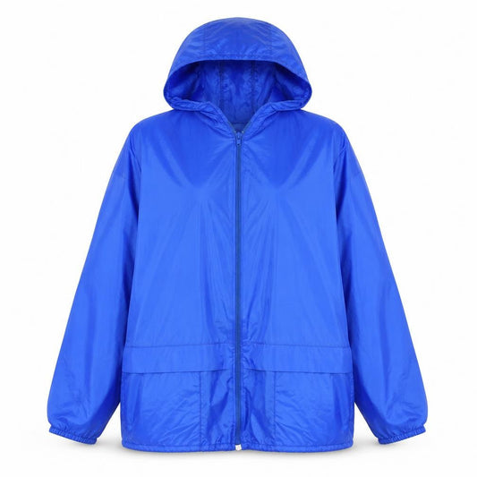 Womens UK Size S Preworn Blue Rain Coat