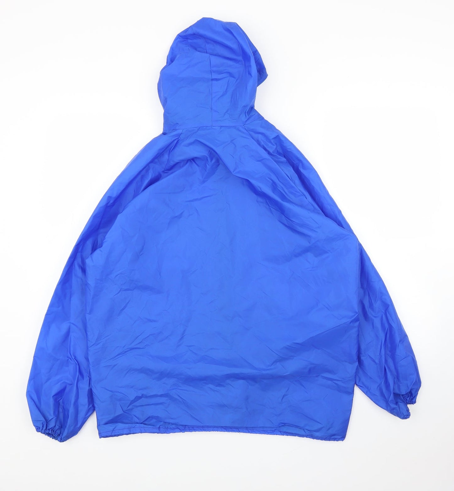 Womens UK Size S Preworn Blue Rain Coat