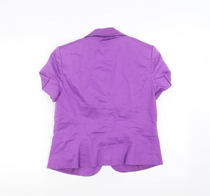 Marks and Spencer Womens Purple   Jacket Suit Jacket Size 12