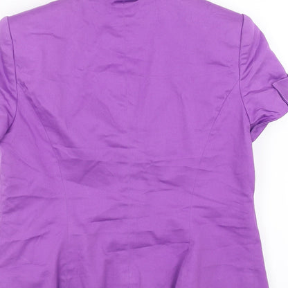 Marks and Spencer Womens Purple   Jacket Suit Jacket Size 12