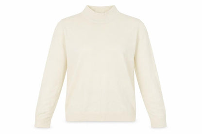 Marks & Spencer Womens Ivory   Pullover Jumper Size 12